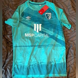 2020-21 Umbro AFC Bournemouth away jersey mens large